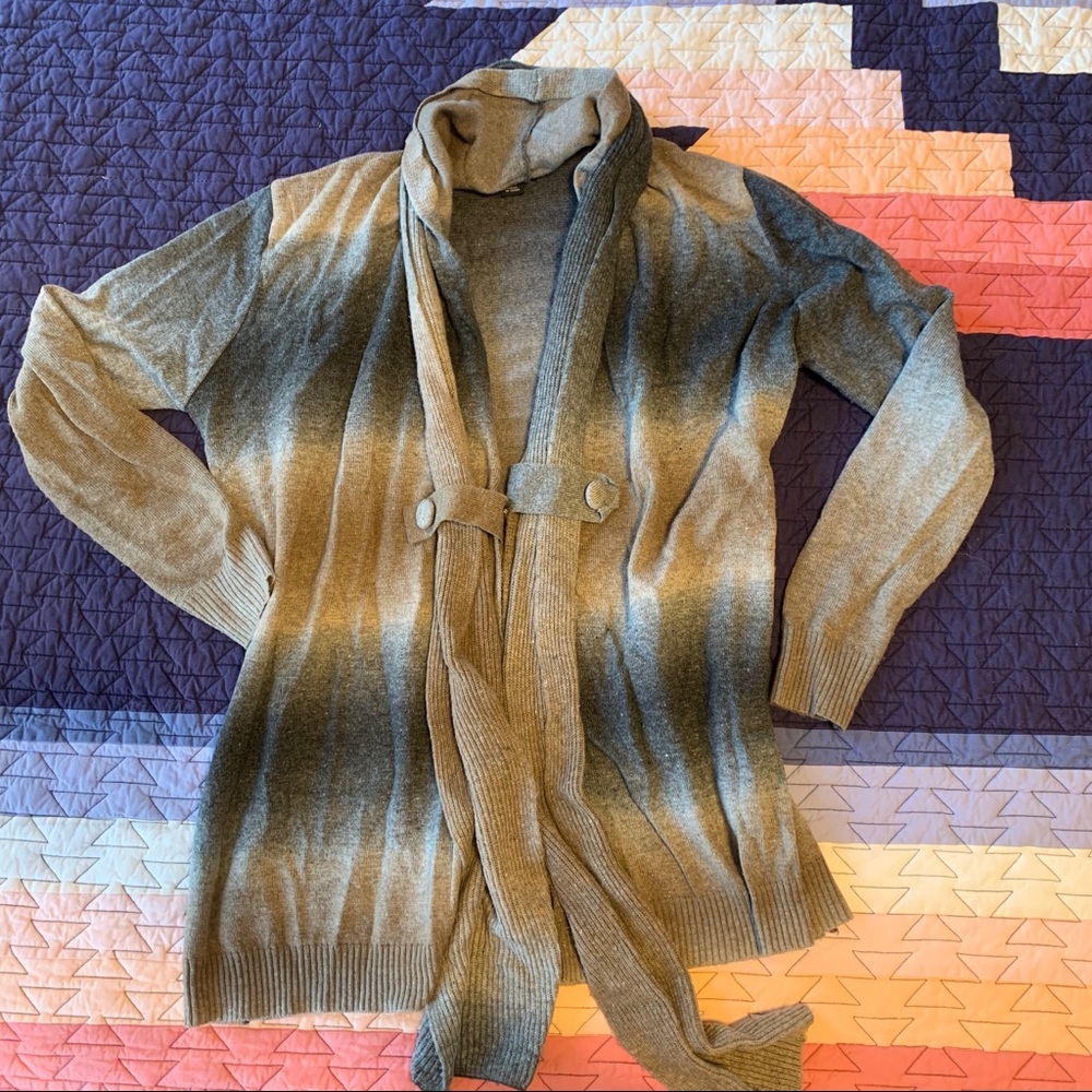 Cowl Neck Cardigan